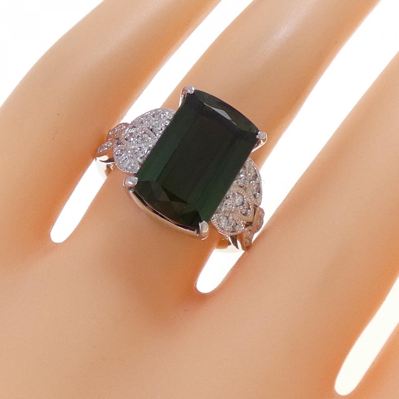 PT900 トルマリン リング 7.03CT