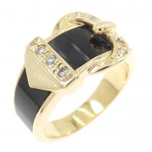 K18YG オニキス リング