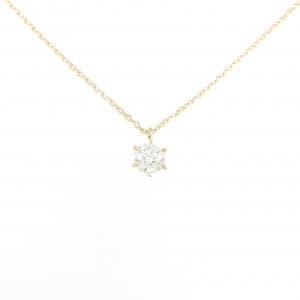 [BRAND NEW] K18YG Diamond Necklace 0.261CT H SI2 VG