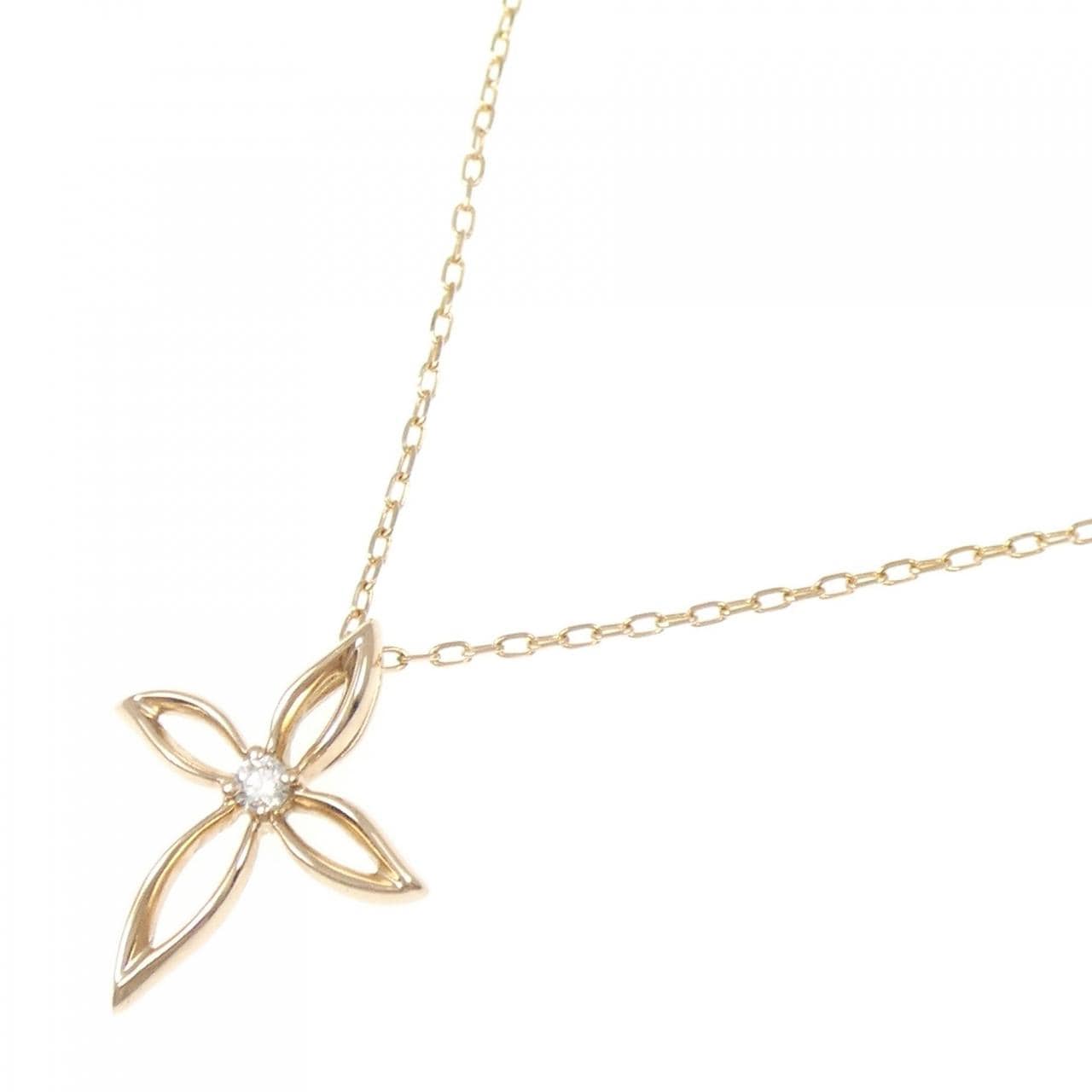 ギンザ タナカ ダイヤモンド ネックレス 0.05CT