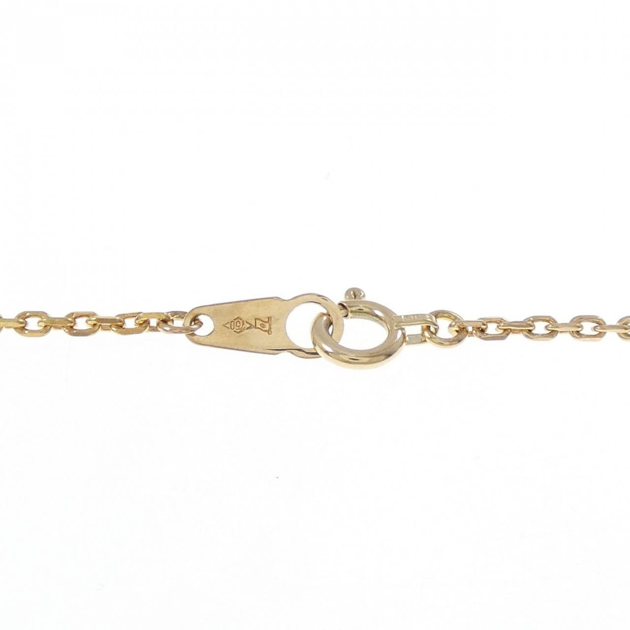 K18YG ダイヤモンド ネックレス 0.25CT