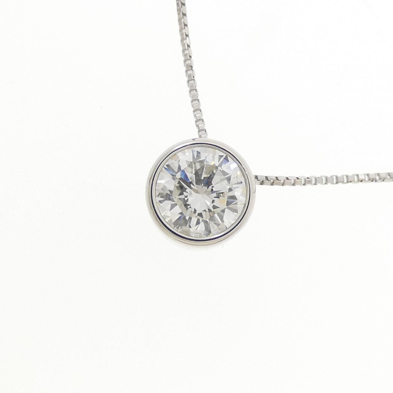 PT850 ソリティア ダイヤモンド ネックレス 0.60CT