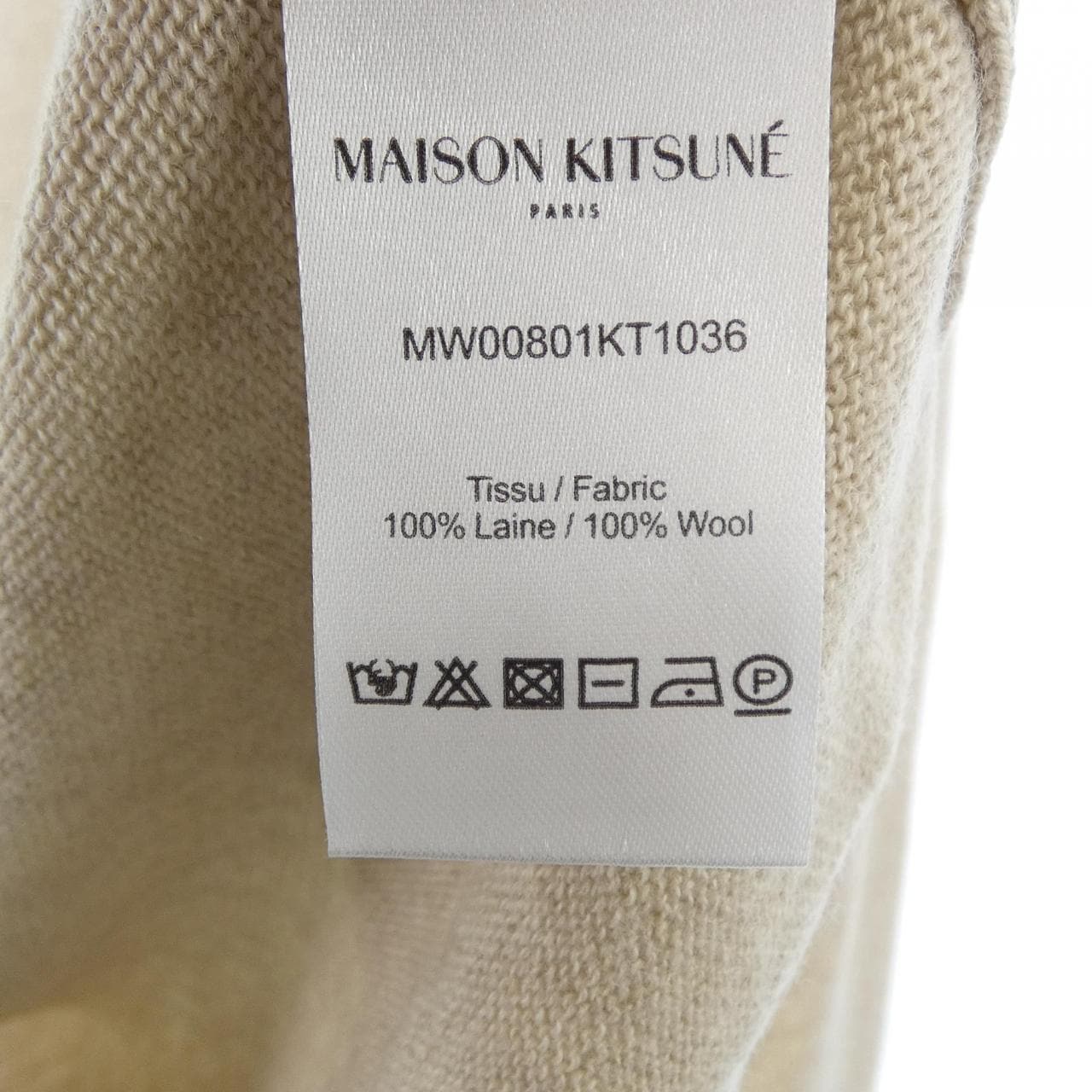 メゾンキツネ MAISON KITSUNE MW00801KT1036 ニット