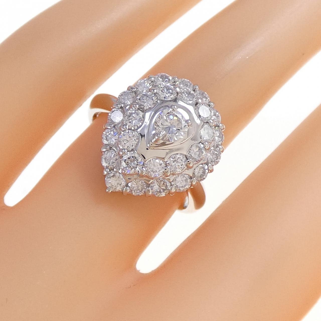 PT900 ダイヤモンド リング 1.50CT