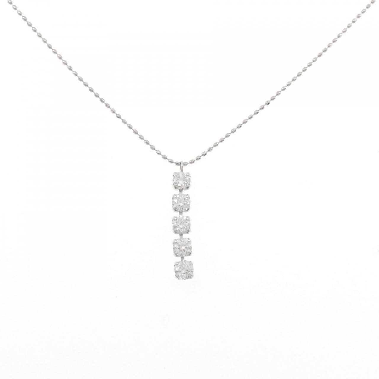 PT900/PT850 ダイヤモンド ネックレス 0.575CT