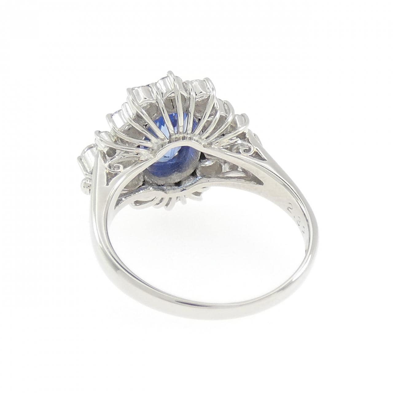 PT900 サファイヤ リング 2.32CT
