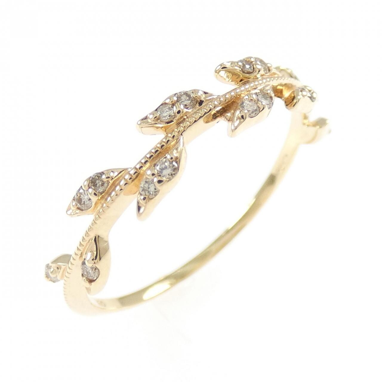 アガット ダイヤモンド リング 0.08CT