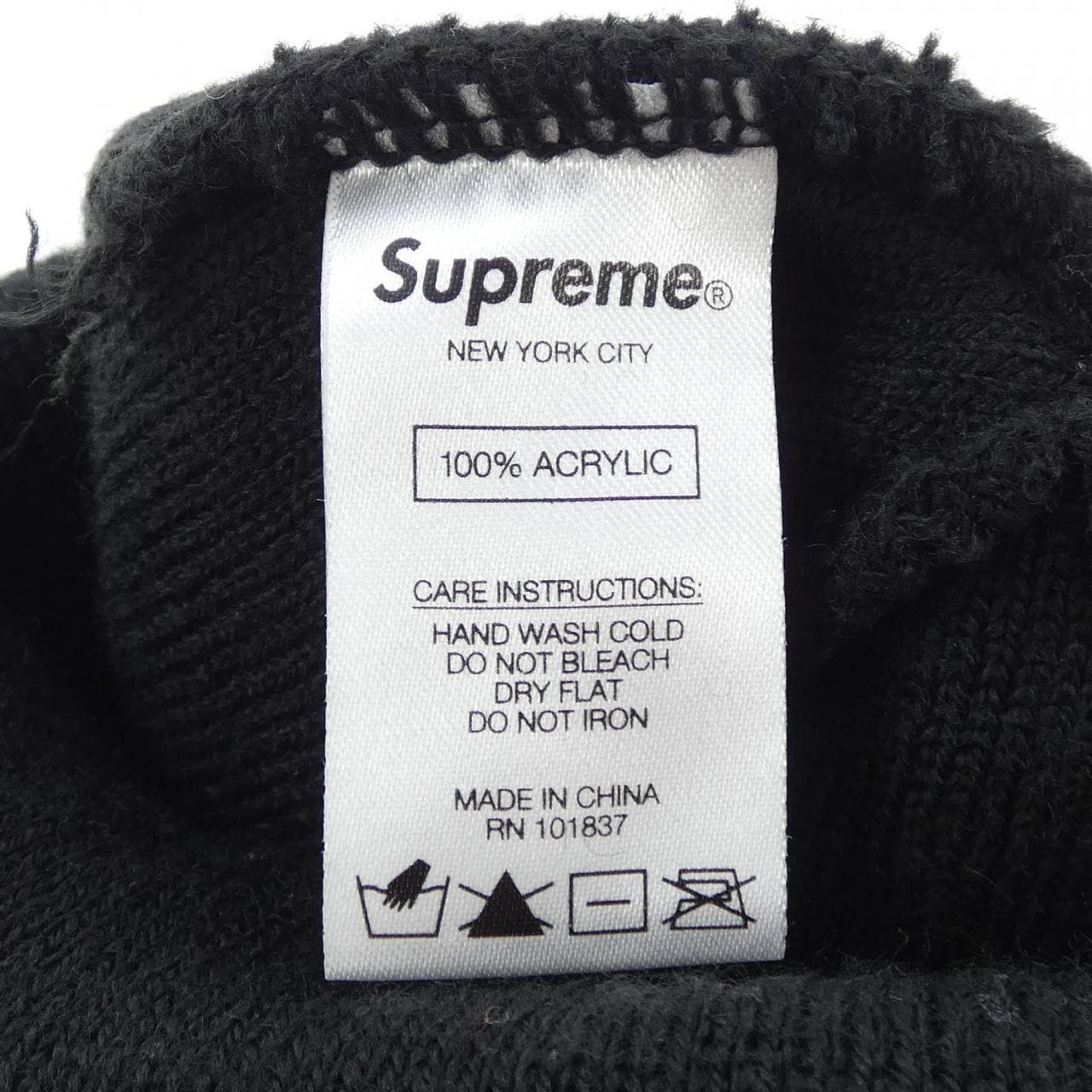 シュプリーム SUPREME CLEAR LABEL BEANIE ニットキャップ