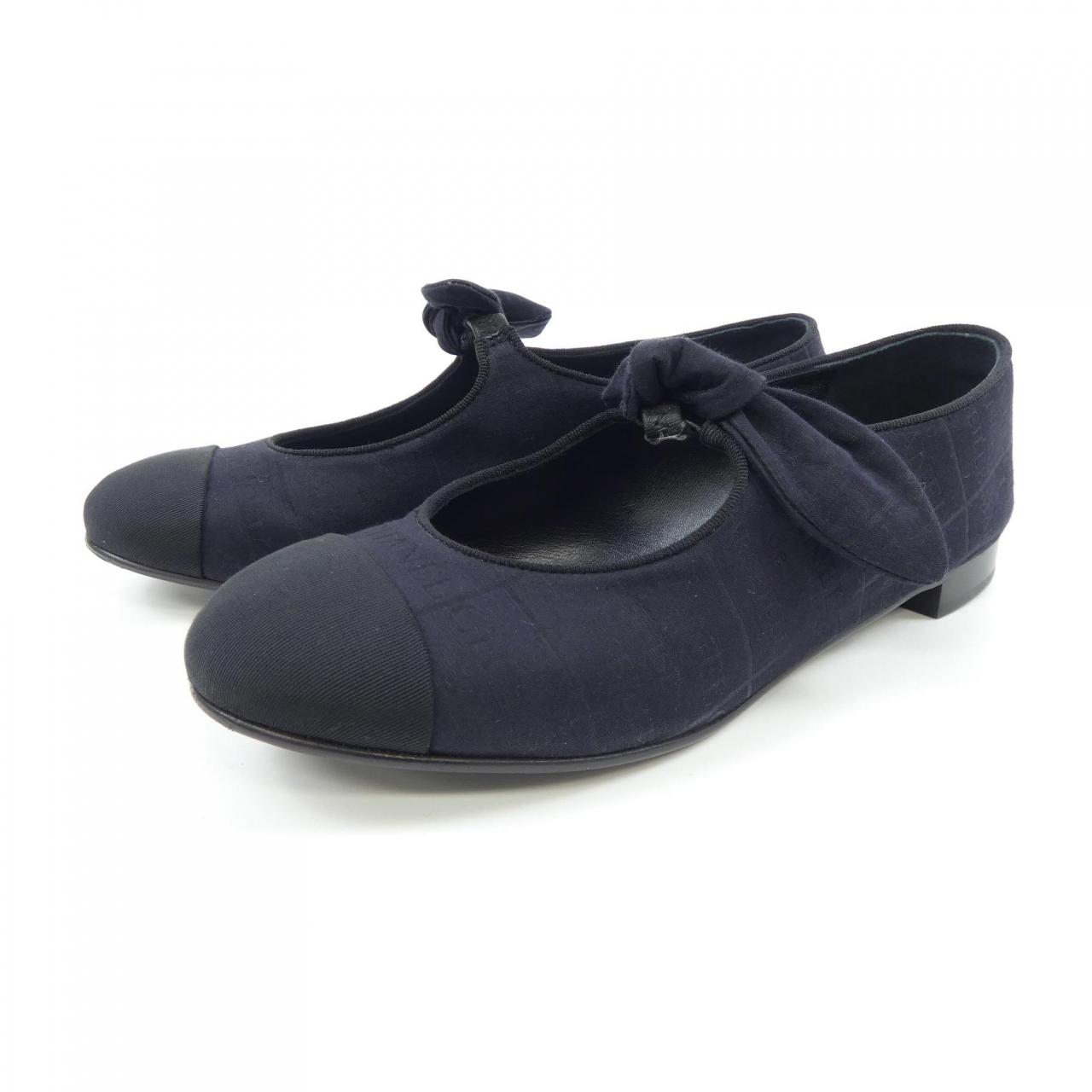 シャネル CHANEL メリージェーン G46149B19105 フラットシューズ