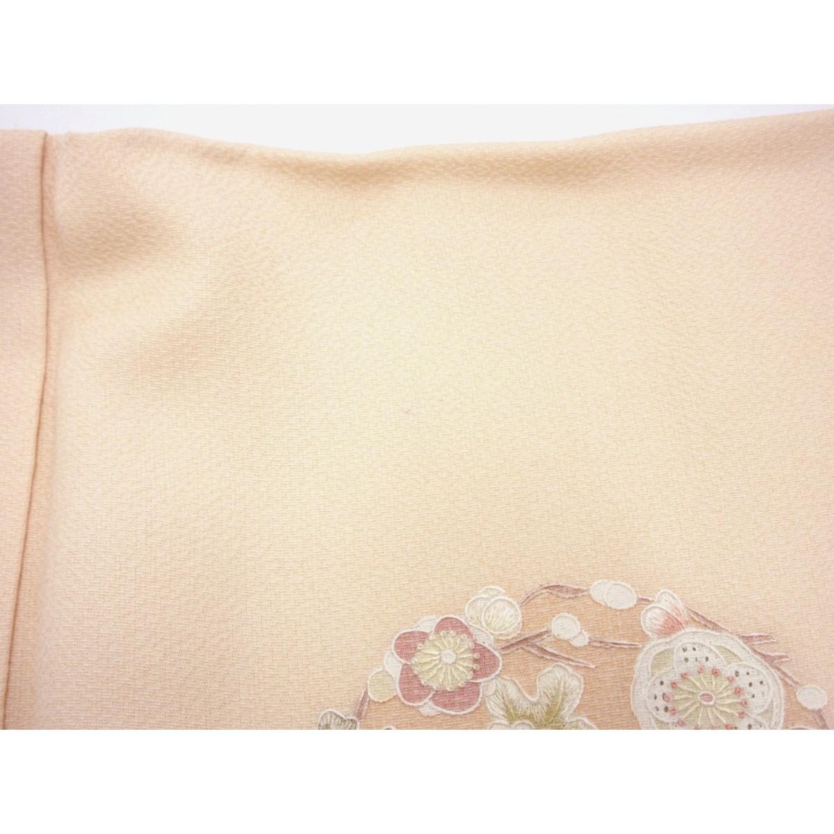 訪問着　蘇州刺繍　ボカシ染　沢潟