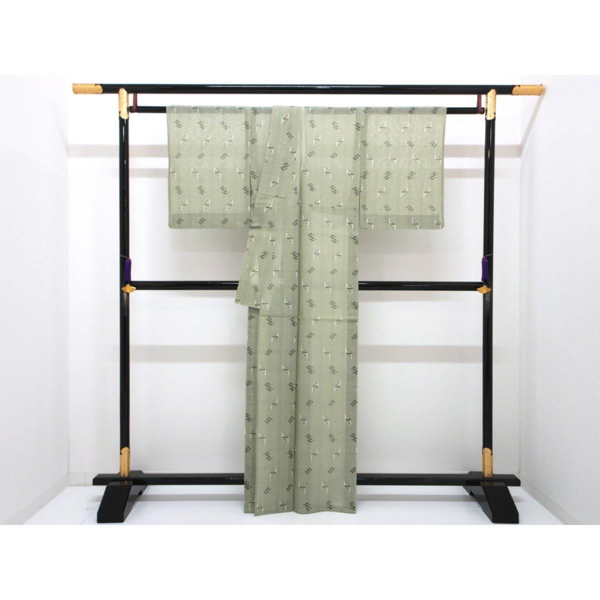 単衣　証紙付【琉球絣】