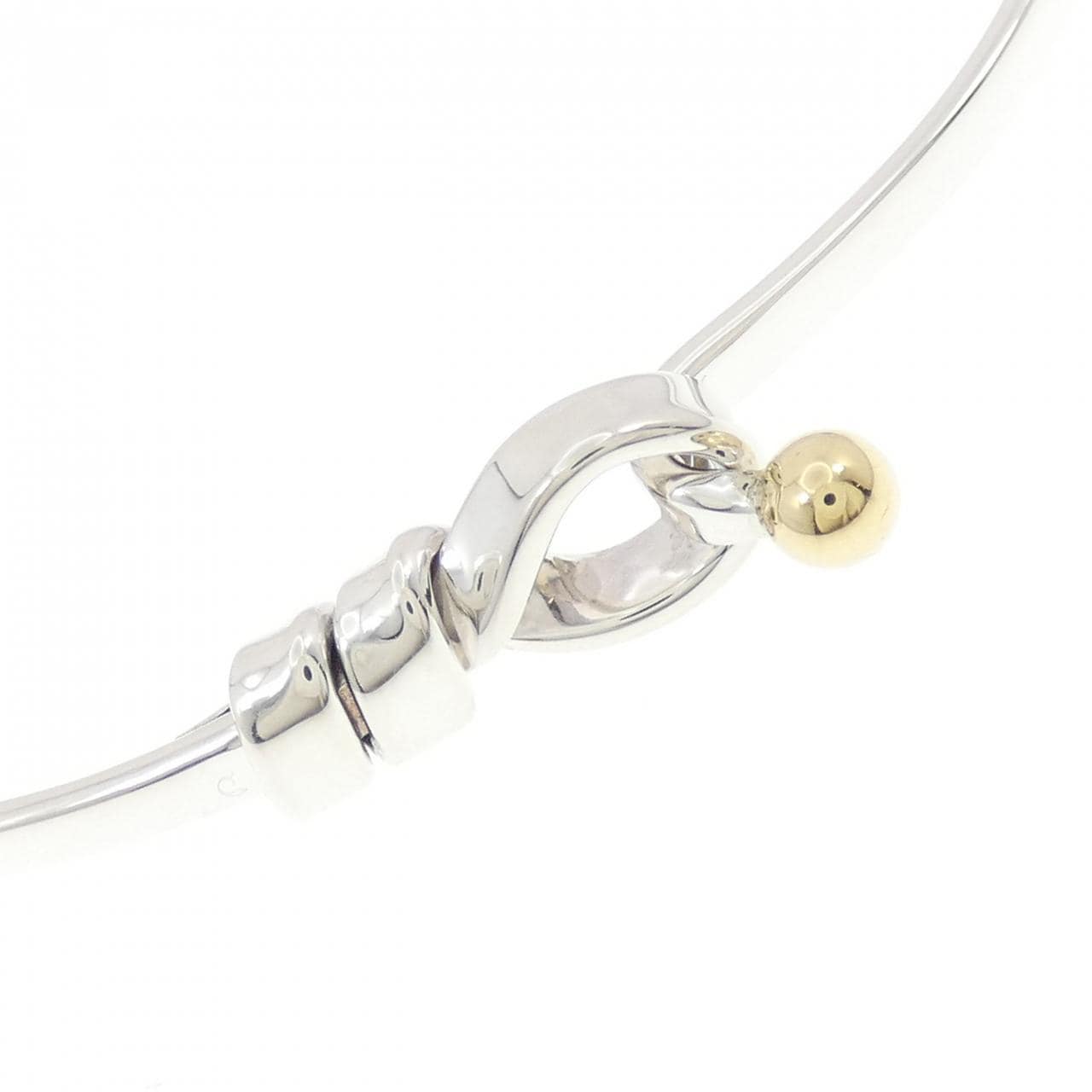 【ヴィンテージ】ティファニー フック&アイ バングル