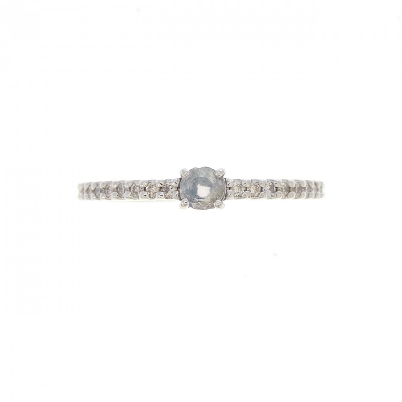 K18WG ムーンストーン リング