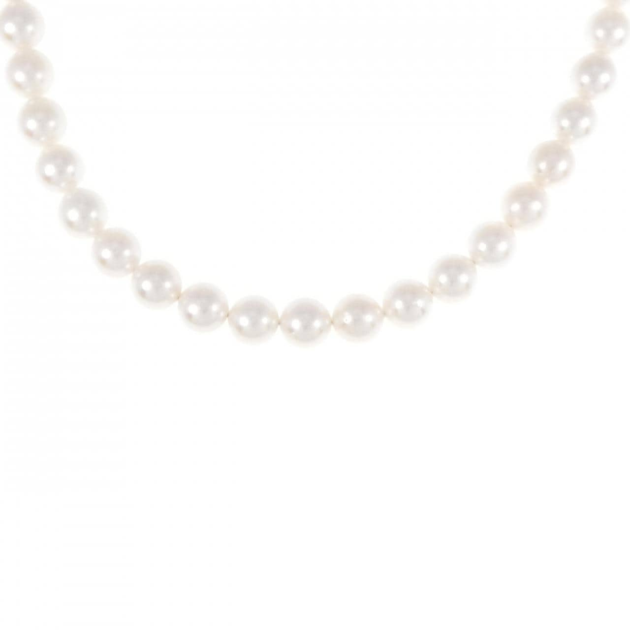 [BRAND NEW] Silver Clasp Akoya Pearl Necklace 6-6.5mm