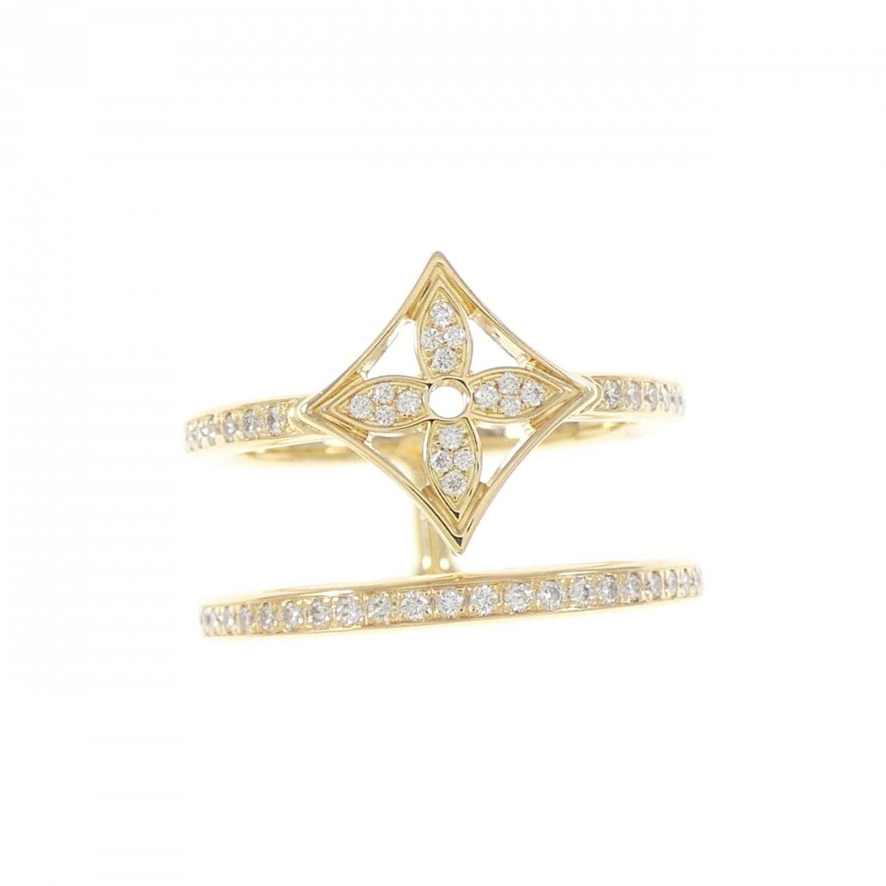 ルイヴィトン イディール ブロッサム ディアモン リング