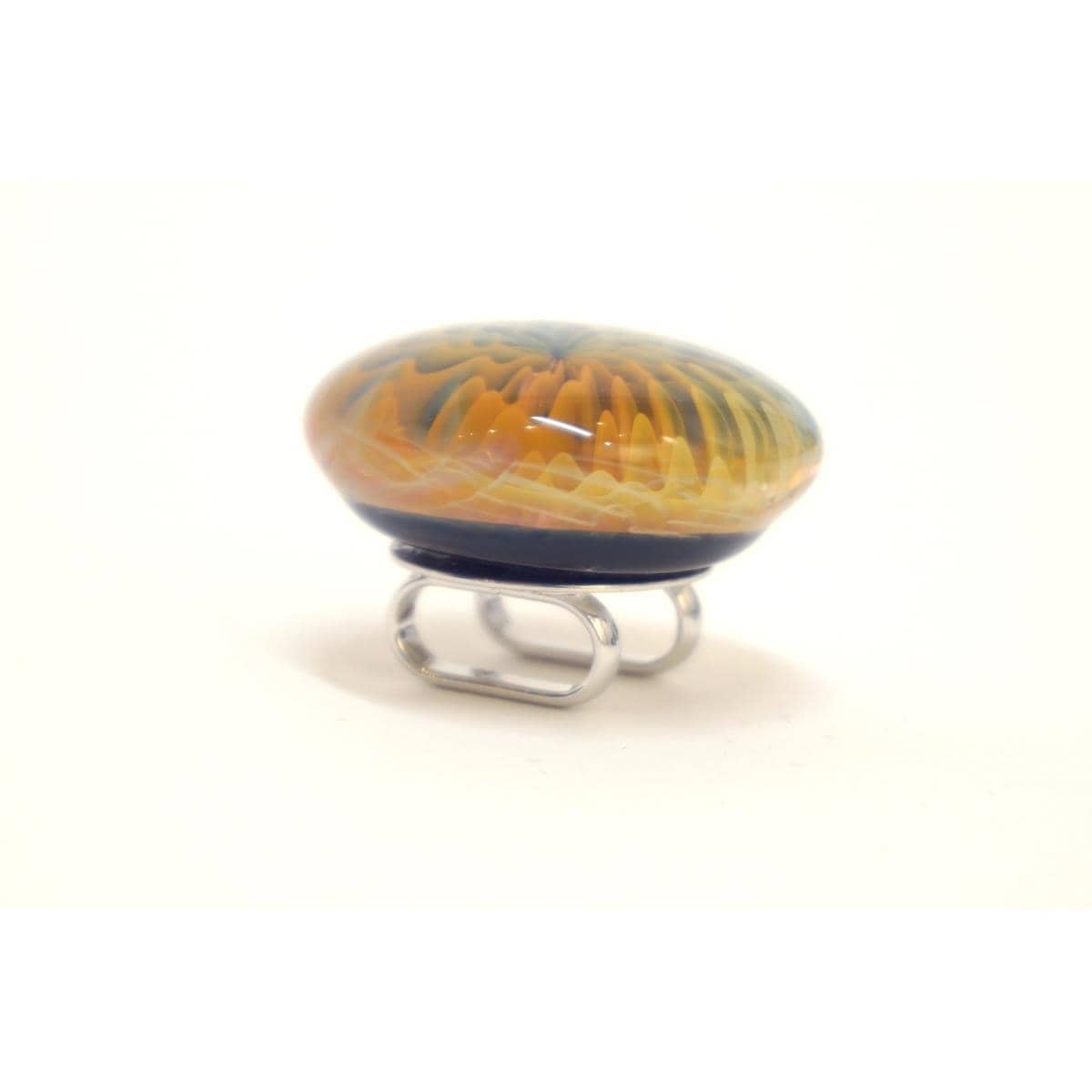 【新品】帯留 ボロシリケイトガラス