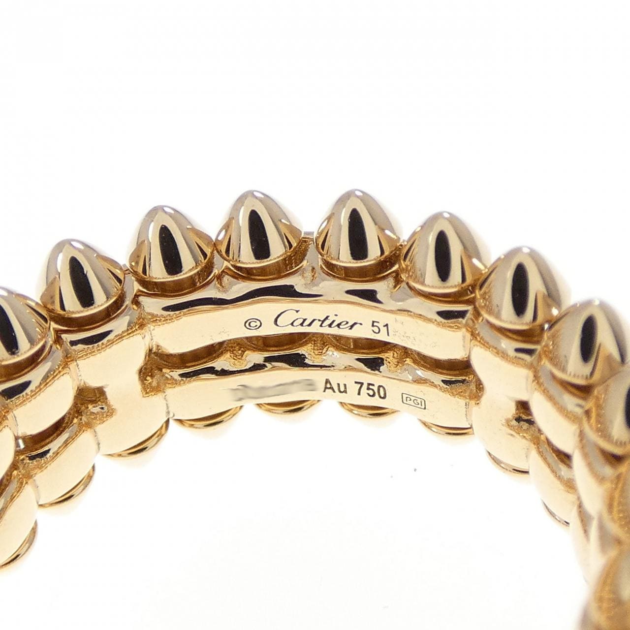 カルティエ クラッシュ ダブル リング