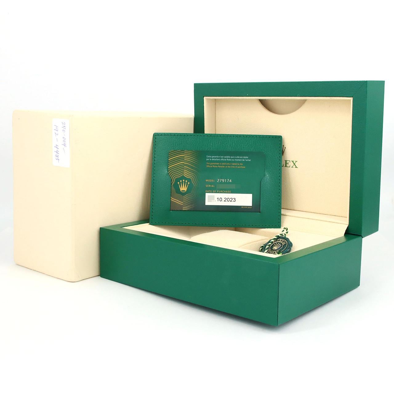 ロレックス デイトジャスト 279174NG SSxWG 自動巻 ランダム番