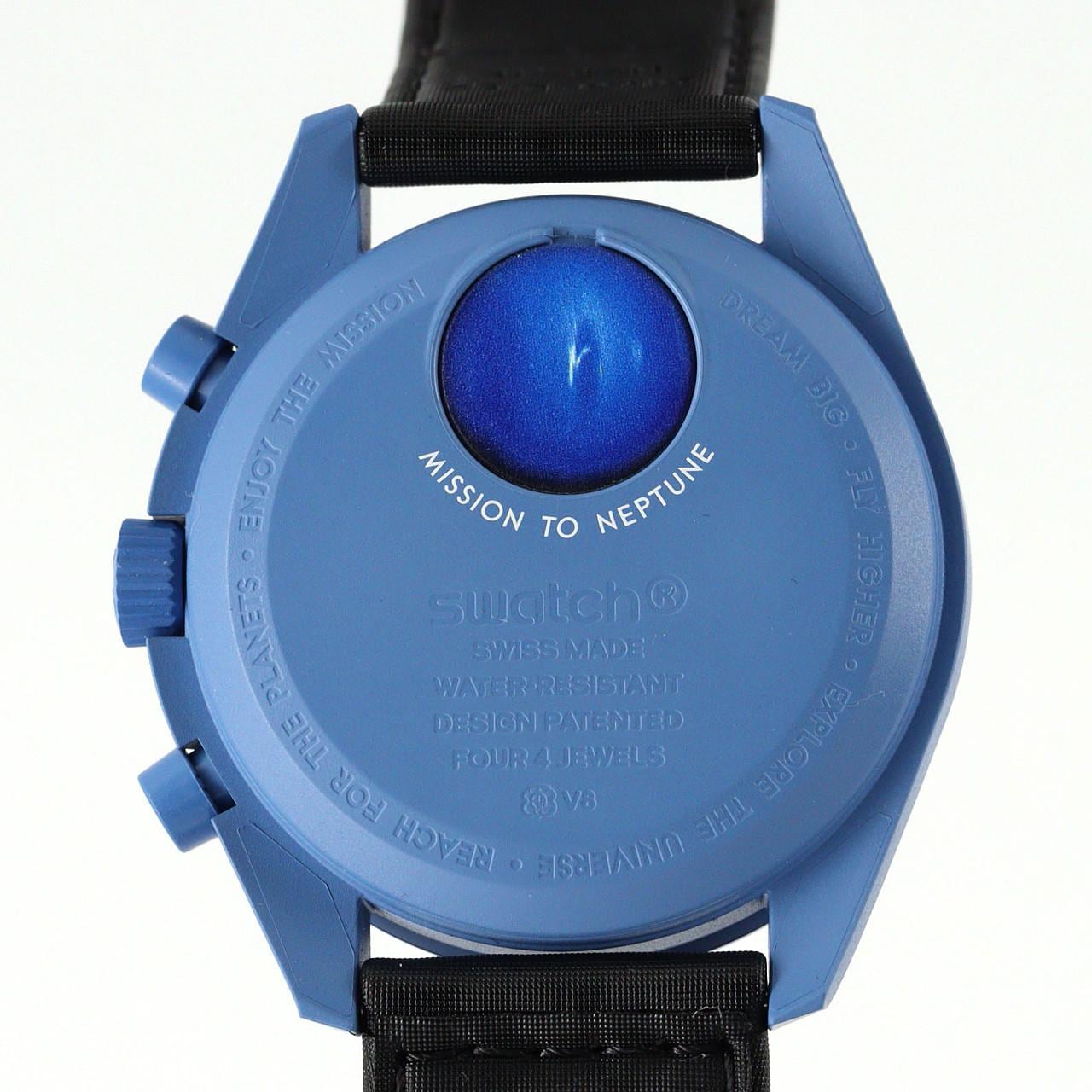 スウォッチ スウォッチxオメガ･ミッショントゥネプチューン SO33N100 バイオセラミック クォーツ