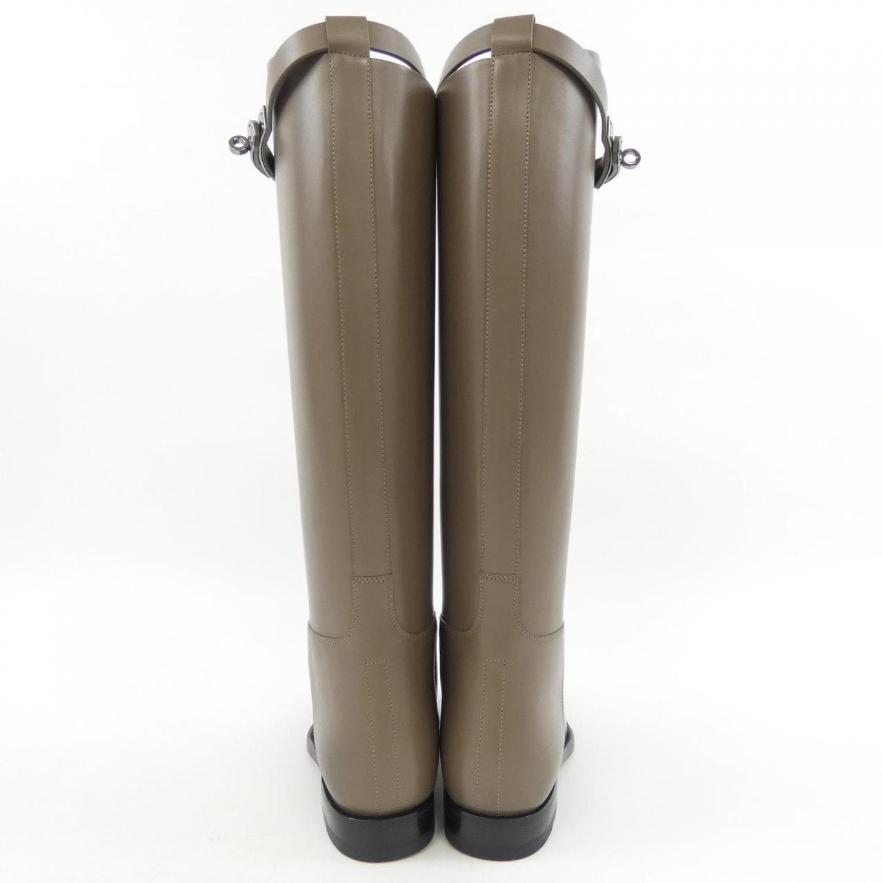 HERMES JUMPING Kelly Buckle Long Boots 252191Z