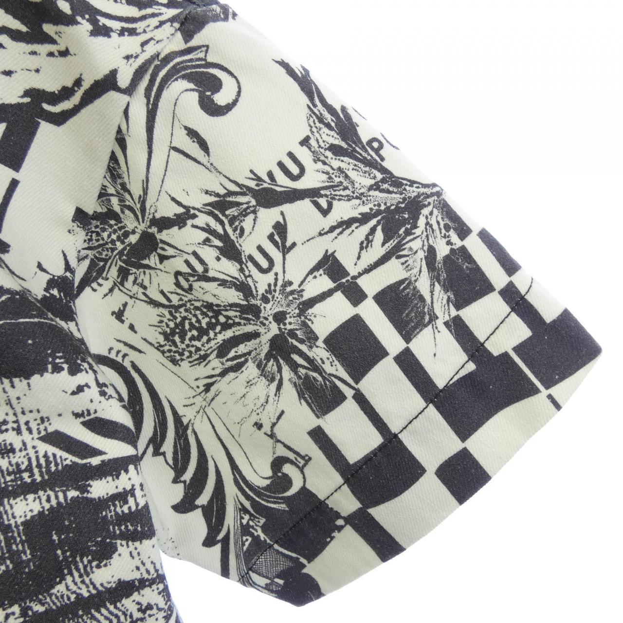 ルイヴィトン LOUIS VUITTON ショートスリーブデニムシャツ HOS73WX48 S／Sシャツ