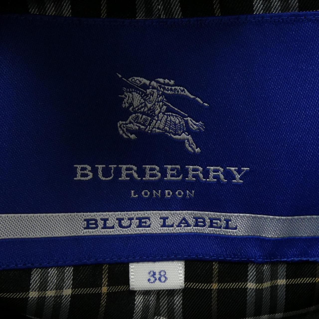 BURBERRY巴宝莉蓝色标签外套