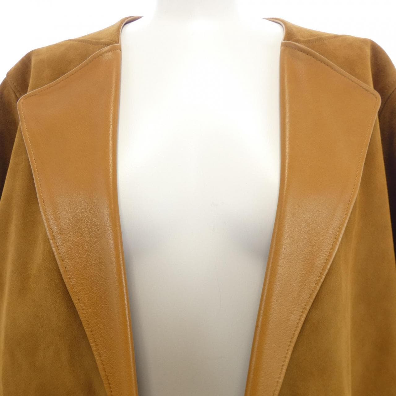 [vintage] HERMES leather coat