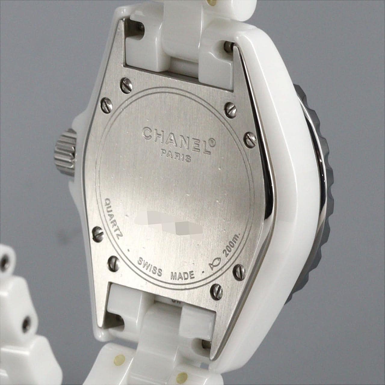 シャネル J12 33mmセラミック･12P H1628 セラミック クォーツ