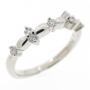 PT950 ダイヤモンド リング 0.10CT