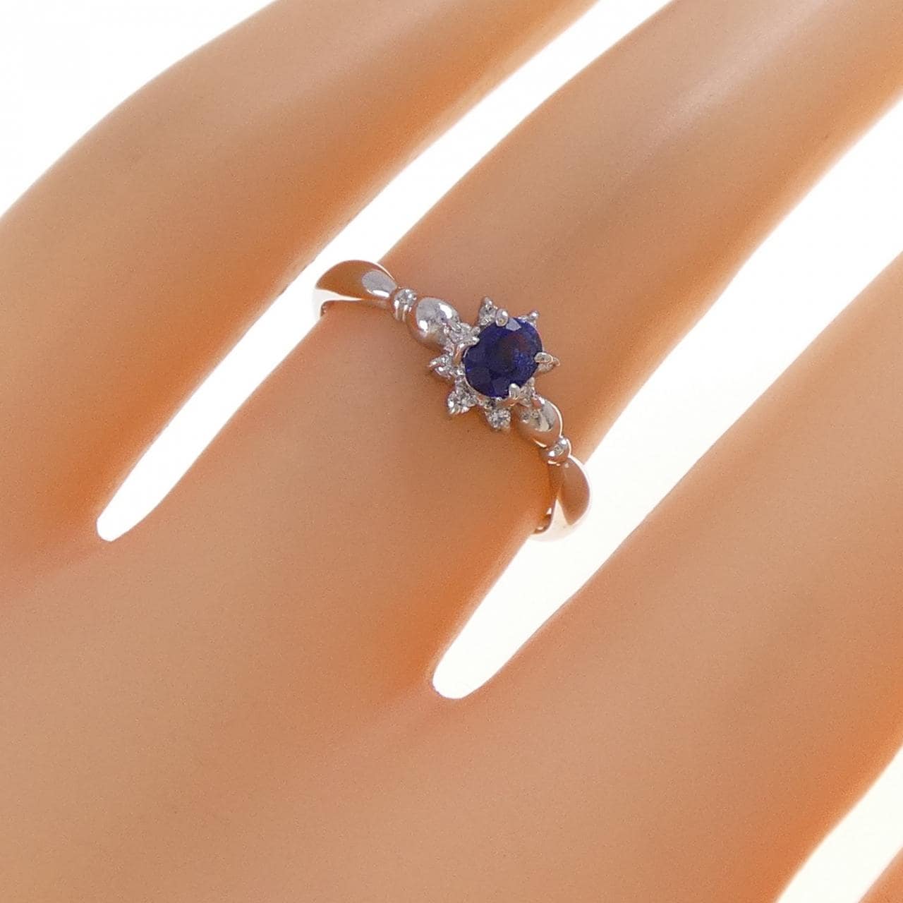 PT900 サファイヤ リング