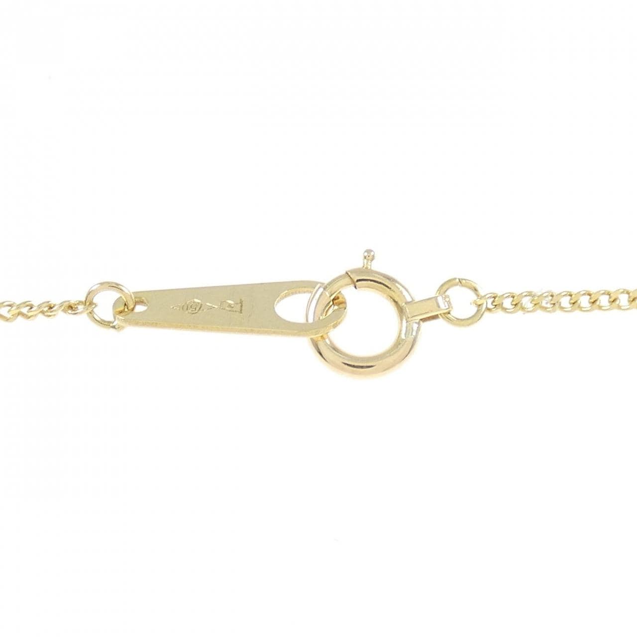 K18YG ダイヤモンド ネックレス 0.22CT