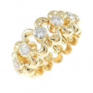 750YG ダイヤモンド リング