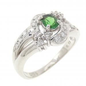 タサキ ガーネット リング 0.35CT