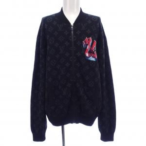LOUIS VUITTON ブルゾン（その他） 赤x黒(総柄) 4103425J0003 メンズファッション｜アウター・ジャケット｜ブルゾン｜ルイ