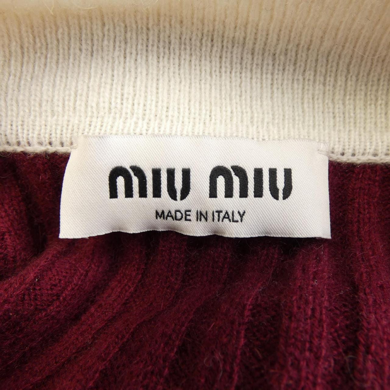 ミュウミュウ MIU MIU MMLA35 SOOO 1580 ニット