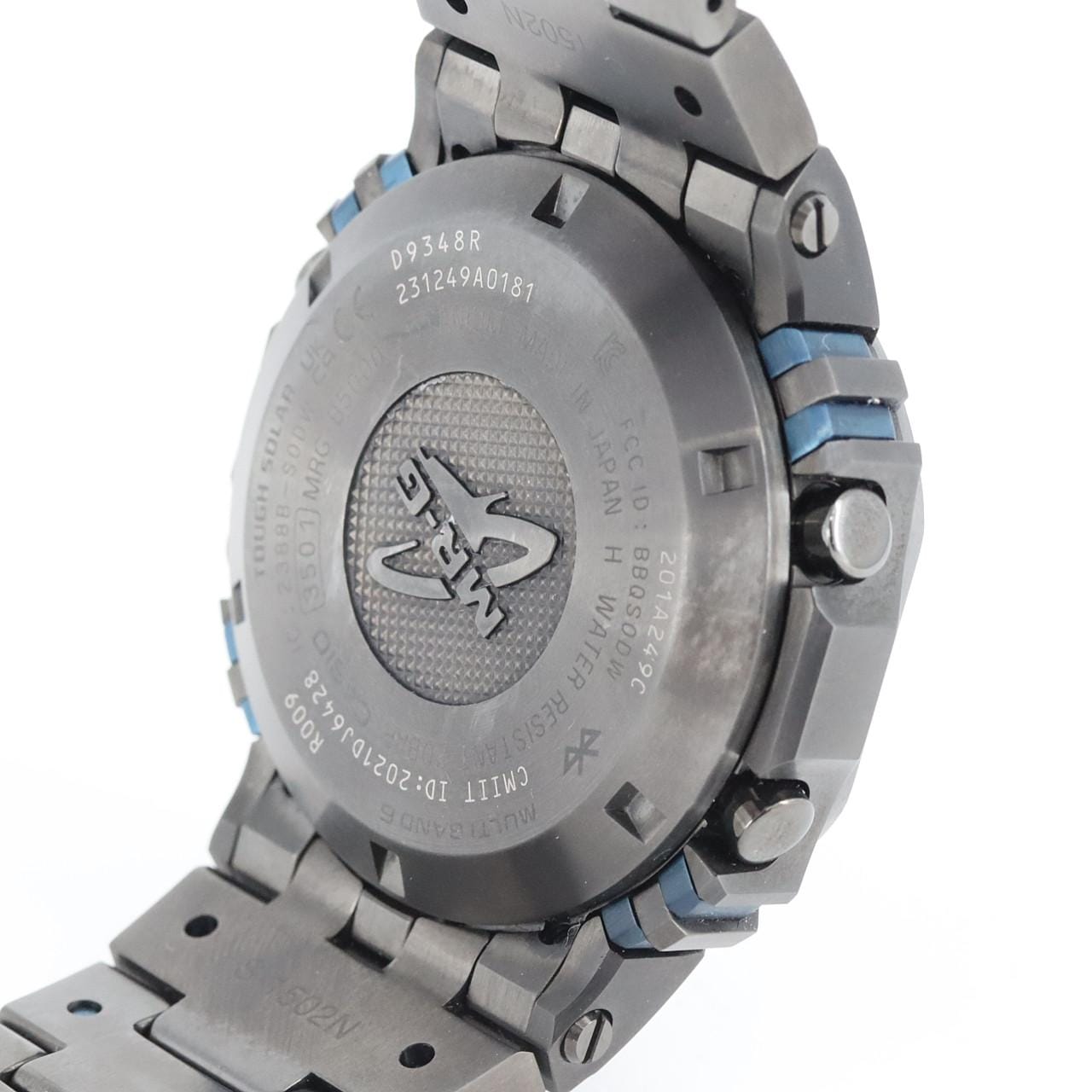 カシオ G-SHOCK･MR-G 電波時計 MRG-B5000BA-1JR TI ソーラークォーツ