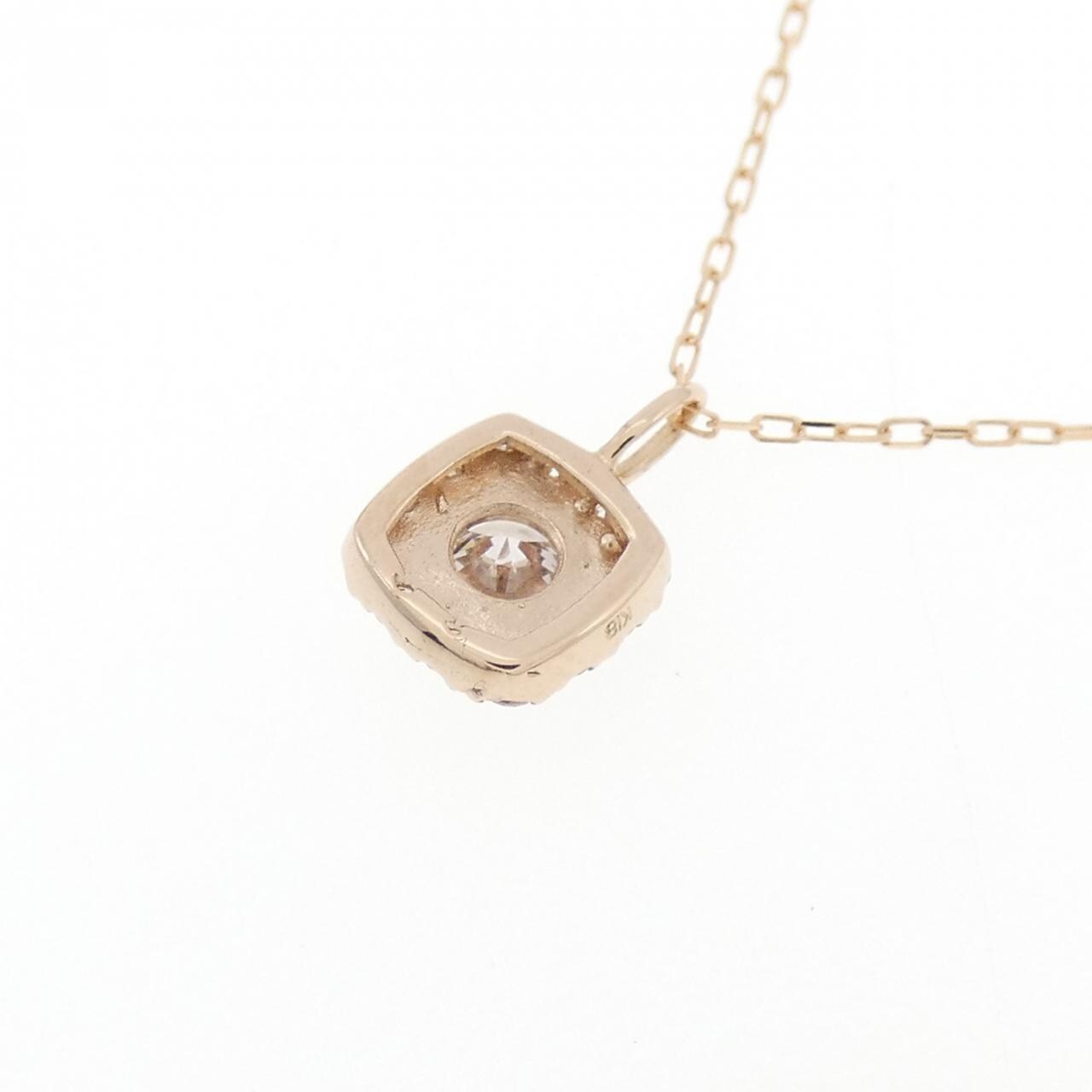 K18PG ダイヤモンド ネックレス 0.15CT