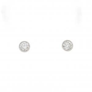 PT900 ダイヤモンド ピアス 1.02CT