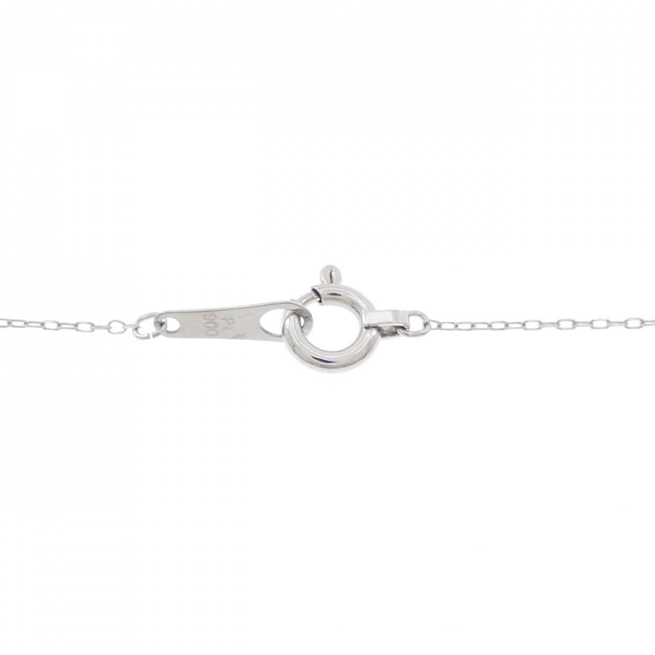 PT900 ダイヤモンド ネックレス 0.08CT