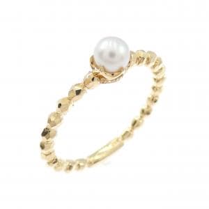 K18YG アコヤパール リング