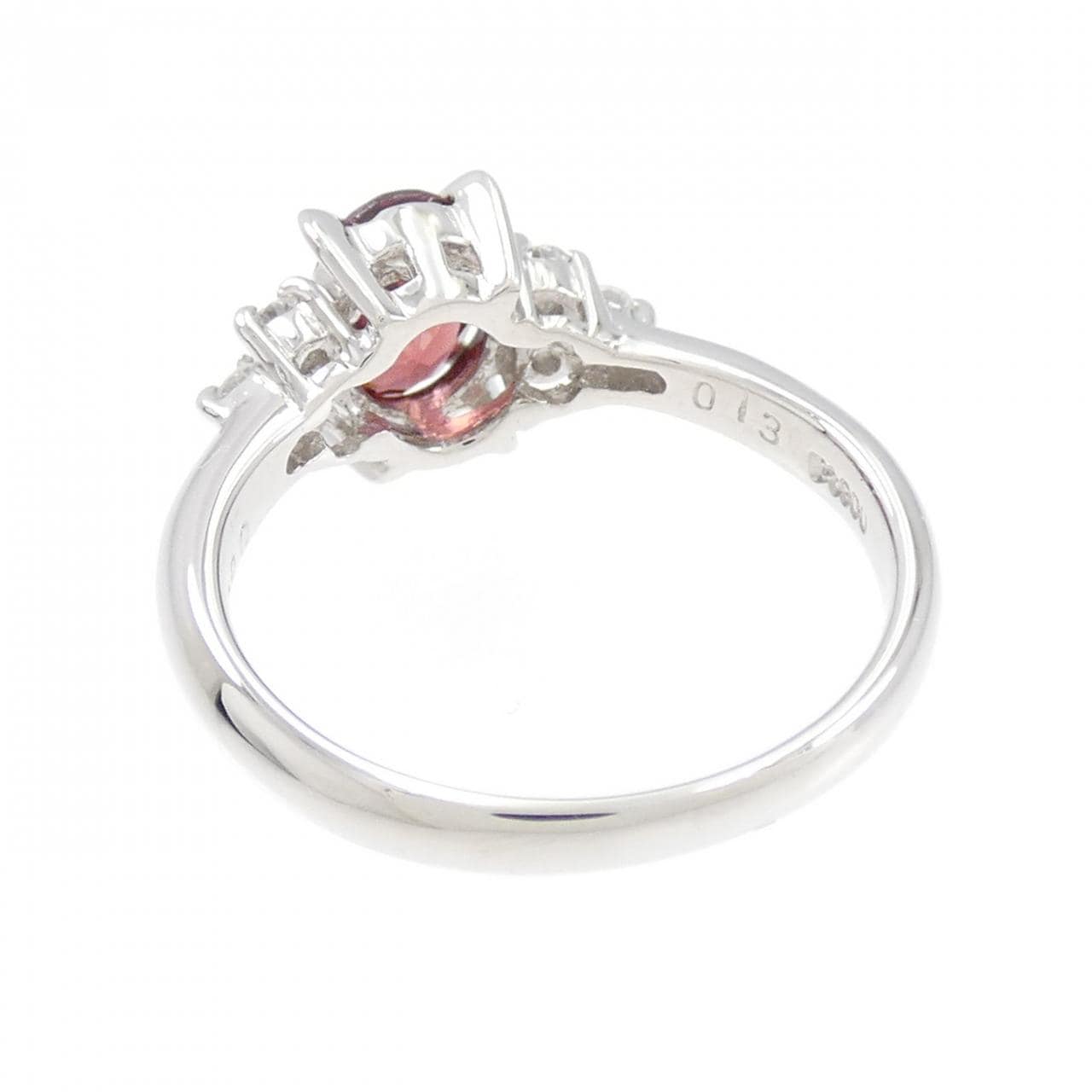 PT ガーネット リング 0.85CT