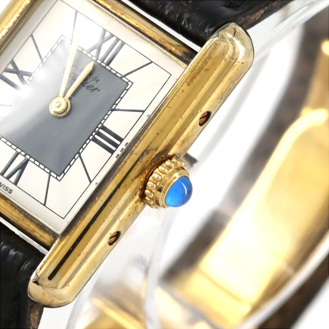 【ノーメンテナンス特価】カルティエ マストタンク SM GP W1004054 GP クォーツ