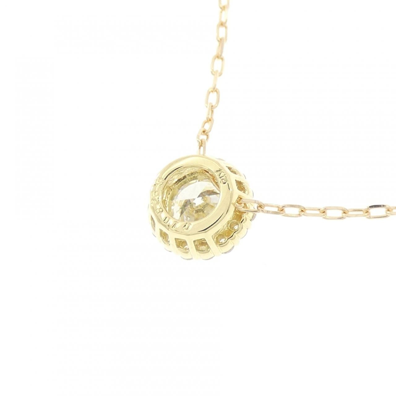 K18YG ダイヤモンド ネックレス 0.348CT