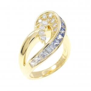 ジュネ サファイヤ リング 1.20CT