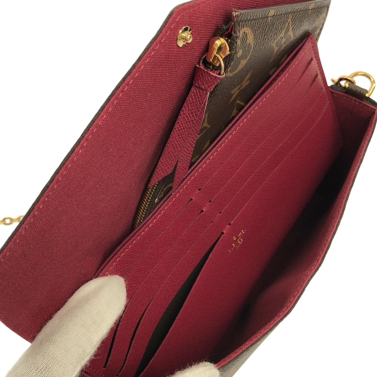 ルイヴィトン モノグラム ポシェット フェリシー M61276 ショルダーバッグ