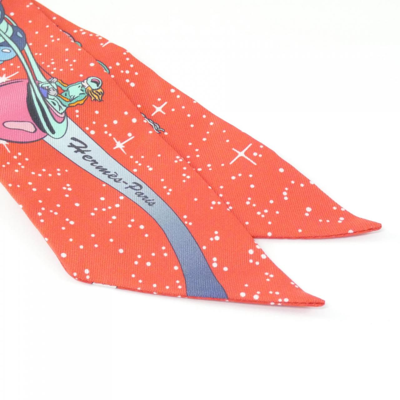 エルメス SPACE DERBY ツイリー 063573S スカーフ