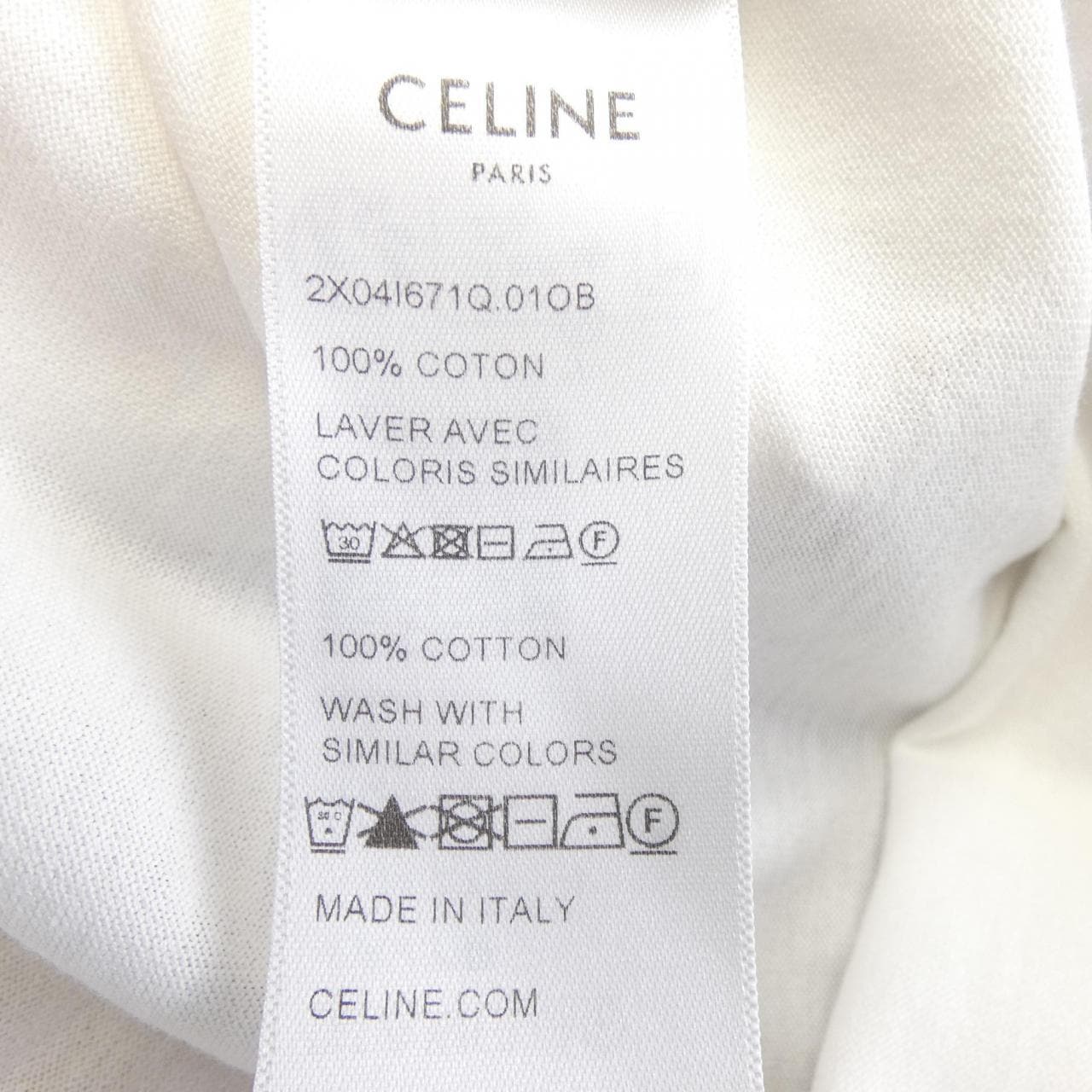 セリーヌ CELINE トリオンフ ルーズTシャツ 2X04I671Q Tシャツ