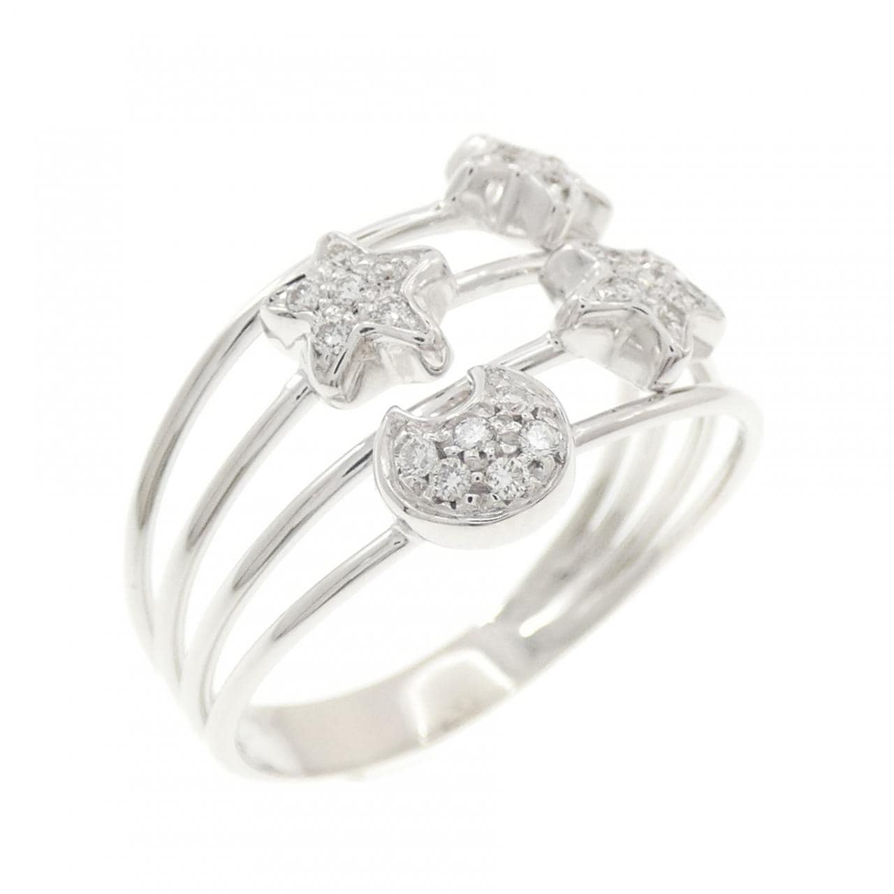 ポンテヴェキオ ダイヤモンド リング 0.18CT