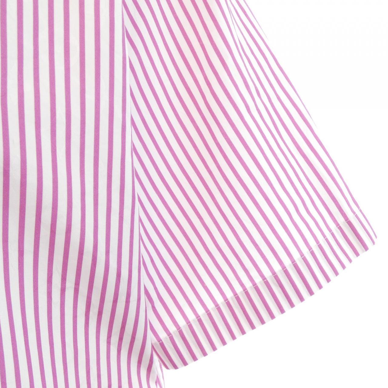 ルイヴィトン LOUIS VUITTON モノグラムストライプショートスリーブシャツ HTS37WUVD S／Sシャツ