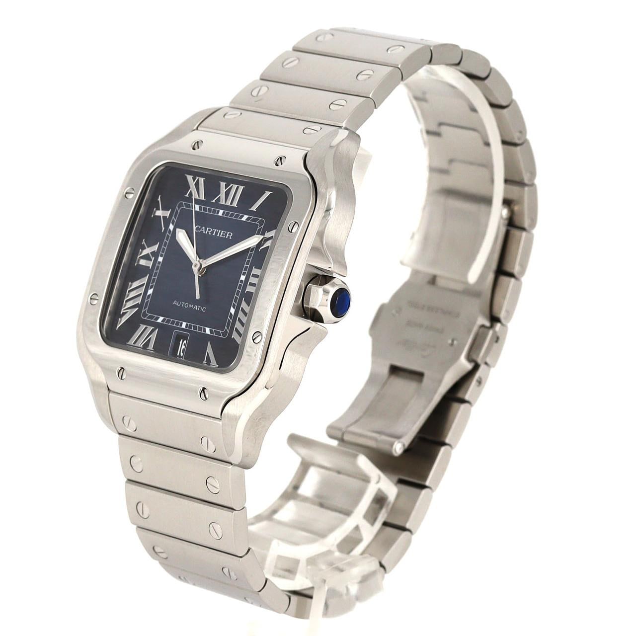 カルティエ サントス・ドゥ・カルティエ LM WSSA0030 SS 自動巻